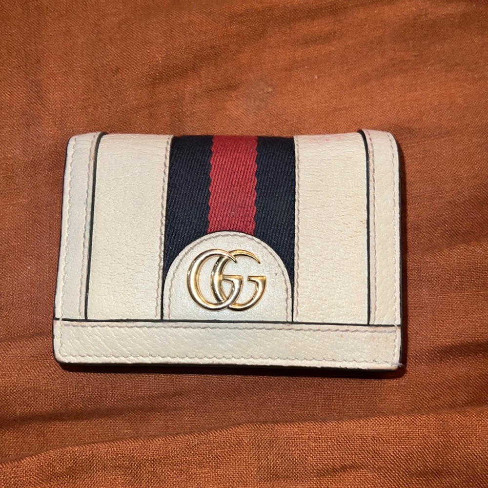 Gucci supreme ophidia card case wallet